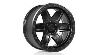 Black Rhino Truck Wheels - Attica in Matte Black w/ Black Bolts