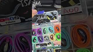 Yshotx Slingshot Bands Try set A00 #woodworking #outdoorwork #bestslingshot #archery #slingshot
