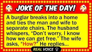  BEST JOKE OF THE DAY! - A burglar just doesn't quite understand the situation... | Funny Jokes