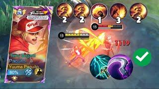 PAQUITO USERS SHOULD TRY THIS COMBO AND THIS NEW PAQUITO BUILD! - Mobile Legends