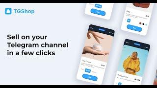 TGShop – How To Sell On Telegram In A Few Clicks