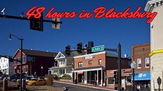 48 hours in Blacksburg (VA): a quick tour