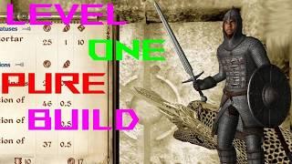 Overpowered Character Build (Level 1 Pure) - TES IV Oblivion