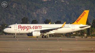 Pegasus Airlines | Dalaman Havalimanı Kalkış… AIRBUS A320