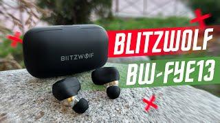 БАСОВИТЫЕ ЧУДЕСА  БЕСПРОВОДНЫЕ НАУШНИКИ BlitzWolf BW-FYE13 TWS