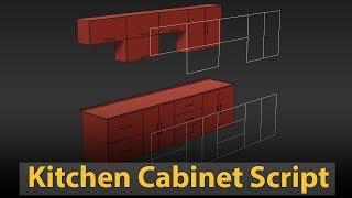 Kitchen Cabinet Script | Panubis3D