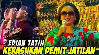 Edian tatin kerasukan demit jatilan️Limbukan lucu ki seno karo tatin #dalangseno #tatintitot