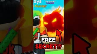 OMG!  i Got FREE SECRET PET in Bubble Gum Simulator INFINITY! #shorts