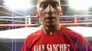 Post Rumble at the Rock interview Jason Sanchez