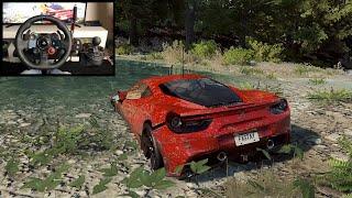 NFS HEAT Rebuilding a Ferrari 488 GTB - LOGITECH G29 gameplay