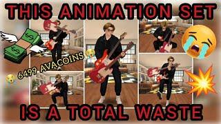 Avakin Life | This Guitar Animation Set is USELESS  (I WANT REFUND!)