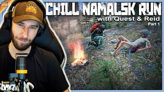 Part 1: A Super Chill Namalsk Run with Quest & Reid | chocoTaco DayZ Gameplay