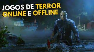 OS 10 MELHORES JOGOS DE TERROR PARA CELULAR ONLINE E OFFLINE