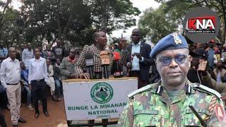STEPPING ASIDE WILL NOT STOP US FROM GOING TO THE STREETS TOMORROW,'' A LADY ON LAGAT RESIGNATION