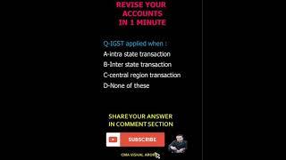 Revise your accounting concept in 1 minute #shorts #accounts #commerce