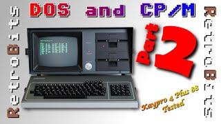 Let’s test CP/M and MS DOS on the Kaypro 4 Plus 88!