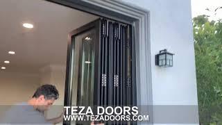 144" x 96" TEZA BIFOLD PATIO DOOR