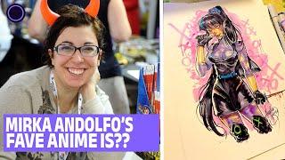 What is Mirka Andolfo's favorite mange & anime? | SDCC 2024