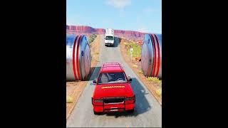 bollard vs cargos   #funnyvideos #part #automobile #beamngdrive #beamng #woodscraft #gaming