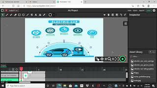 Electric car infographic