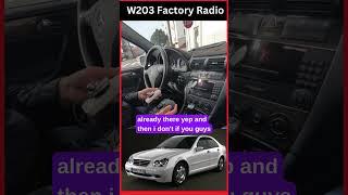 Mercedes C230 Bluetooth Installed Thru Original Factory Radio Wirelessly ( Easy Plug and Play )