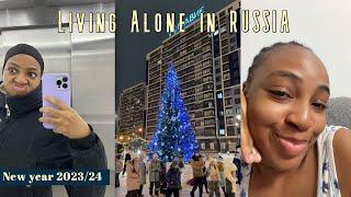 New year Holiday in Saint Petersburg Russia 24'  | Living Alone In Russia