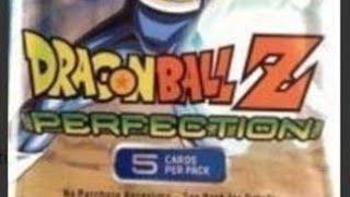 Opening a Dragon Ball Z Perfection 5 Card Pack