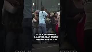 WATCH: Anti-Immigration Crackdown Protesters Clash With Police In Los Angeles | N18G