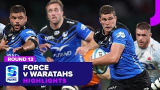 Western Force v NSW Waratahs Highlights | Round 13 | SRP 2024