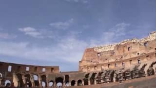 Roman Colosseum - Walking through the Gladiator Entrance