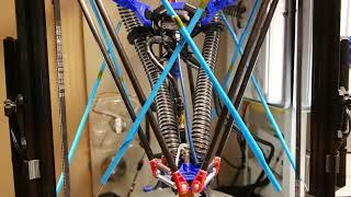 Rigid flying BondTech LGX Motion Test on Kossel Delta 3D Printer