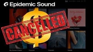 Как отключить платную подписку Epidemic Sound | продолжает списывать деньги с карты