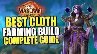 How To Make HUGE Gold With Tailoring and Enchanting - BEST Cloth Farm Build in War Within