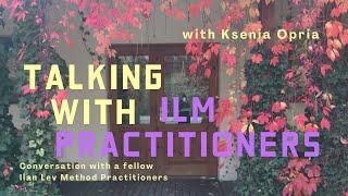 with Ksenia Opria: Talking with ILM practitioner vol. 9