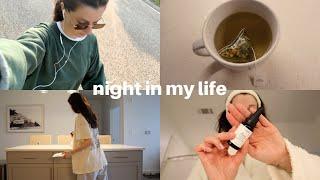 VLOG: night in my life, PR unboxing, hot girl walk, getting takeout, + unwinding from my day