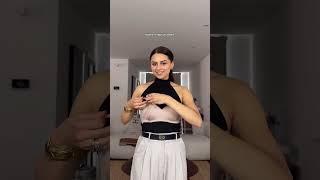 Perfect bra hack!  no bra straps anymore  subscribe to @bobrownn for fashion