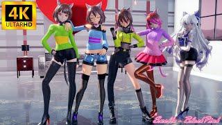 SWALLA--BLACKPINK【Undertale/Deltarune/Glitchtale/UT MMD/4K】Frisk Chara Kris Toriel Betty/Bête Noire