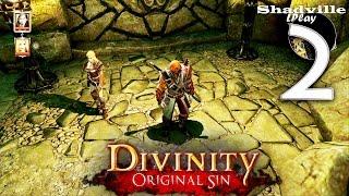 Divinity: Original Sin (PS4) Прохождение игры #2: Учебная пещера и Рейджкин