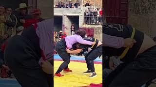 Girl vs boy freestyle Traditional mixed Wrestling match kushti