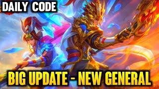BIG UPDATE DH: SAMKOK LEGEND 2025 - VIP15 , GOD ZHAO YUN , 200K INGOT & 128K JADE , DAILY CODE