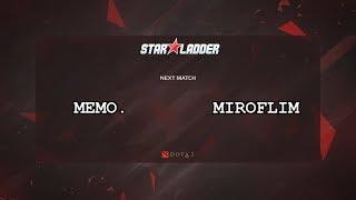 MEMO. vs MIROFLIM  by SlarD (+FastCup#21440)