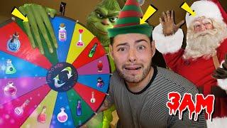 DO NOT PLAY CHRISTMAS DARK WEB POTION ROULETTE AT 3 AM!! (YOU WON'T BELIEVE WHAT HAPPENED)