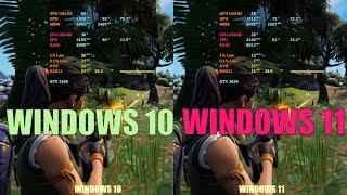 Windows 11 vs Windows 10 Gaming