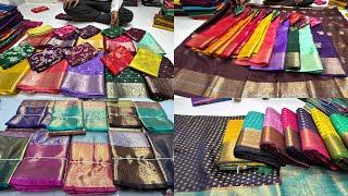 Chickpet Bangalore Wholesale Sarees ! Diwali Special Sarees ! Offer Price ! Courier Available