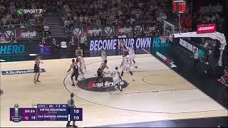 Virtus Bologna - Post-up & Split action