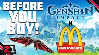 MISSING CODES ?! - Wings Of Delicacies First Look - Genshin Impact McDonalds Collaboration Details