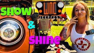 WNC Jeepfest SHOW & SHINE 2024!