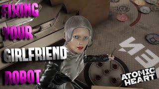 FIXING YOUR ROBOT GIRLFRIEND IN ATOMIC HEART SCENE!! HD Xbox/Pc/PS5