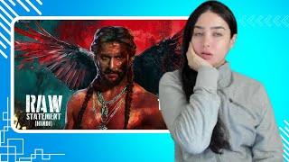 The Paradise Glimpse : RAW STATEMENT Reaction | Nani | Srikanth Odela | Anirudh | SLV Cinemas