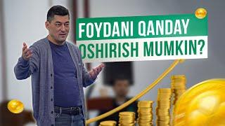 Foydani qanday oshirish mumkin | Alisher Isaev #milliard